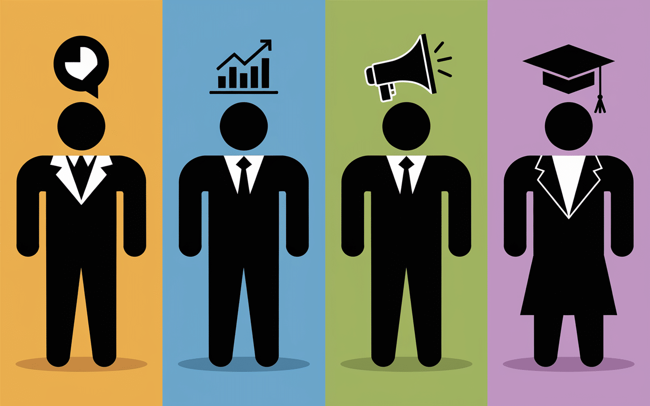 illustration digital actu fr silhouettes public cible symboles