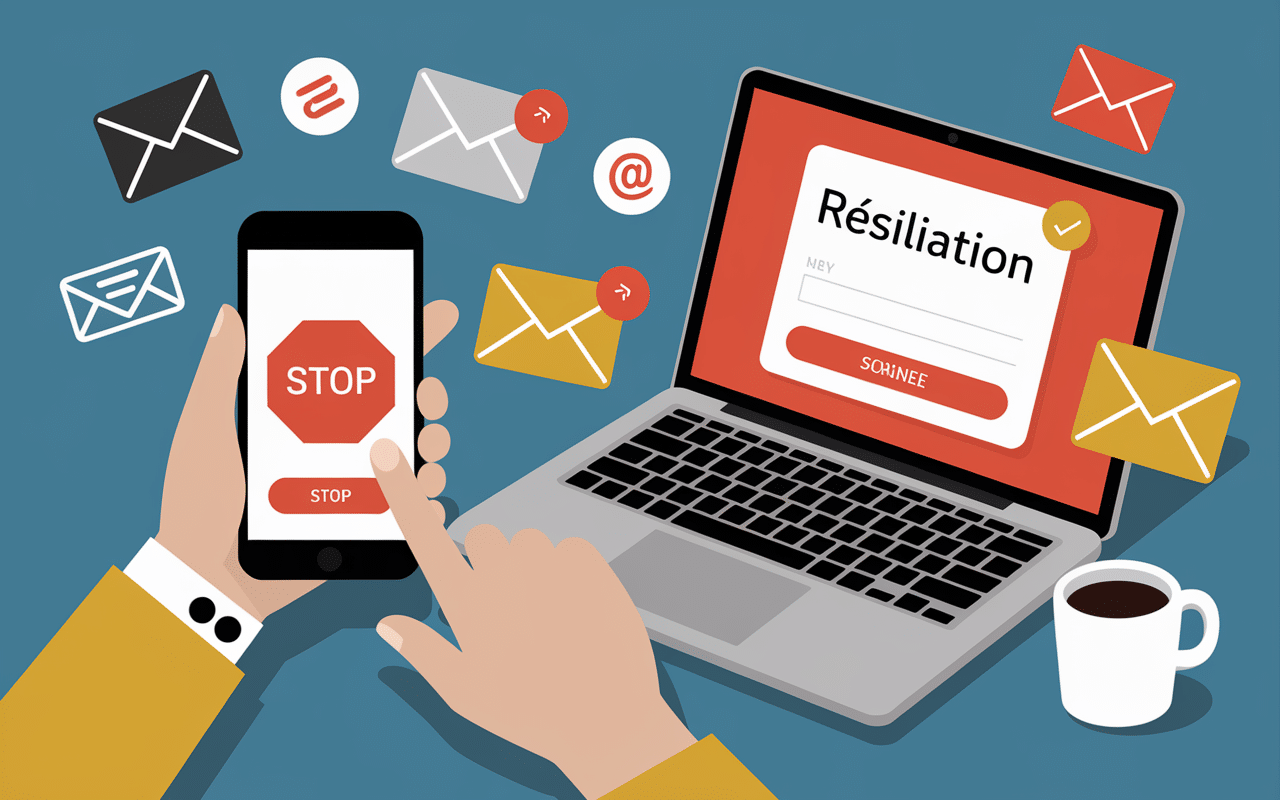 processus de résiliation prélèvement Neteck VPC Levallois