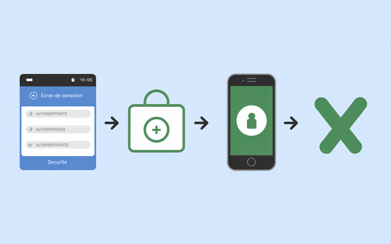 Étapes connexion PSB Extranet