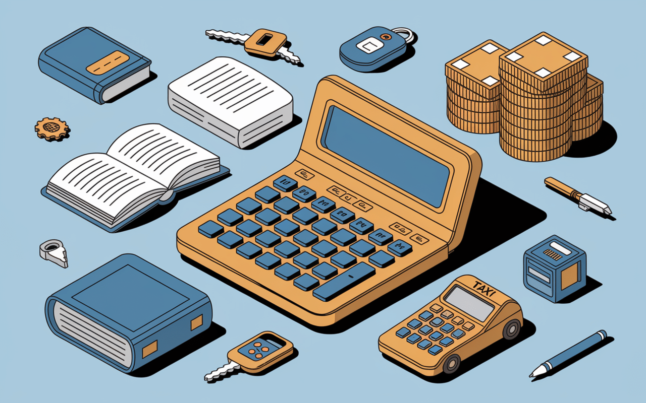 Calculatrice et coûts licence taxi