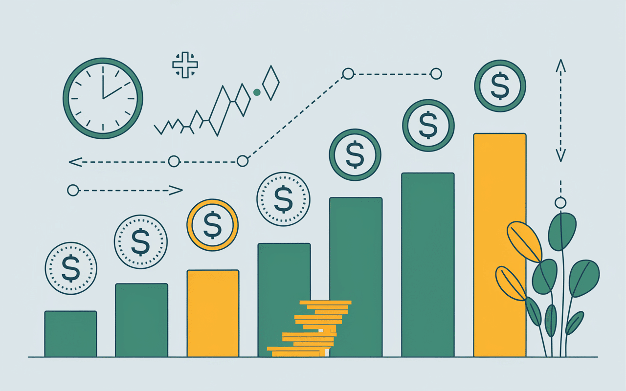 Graphiques d'économies et performances e billing