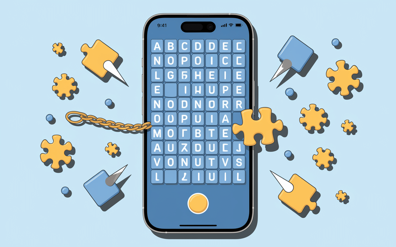 Illustration stylisée mot de passe CodyCross