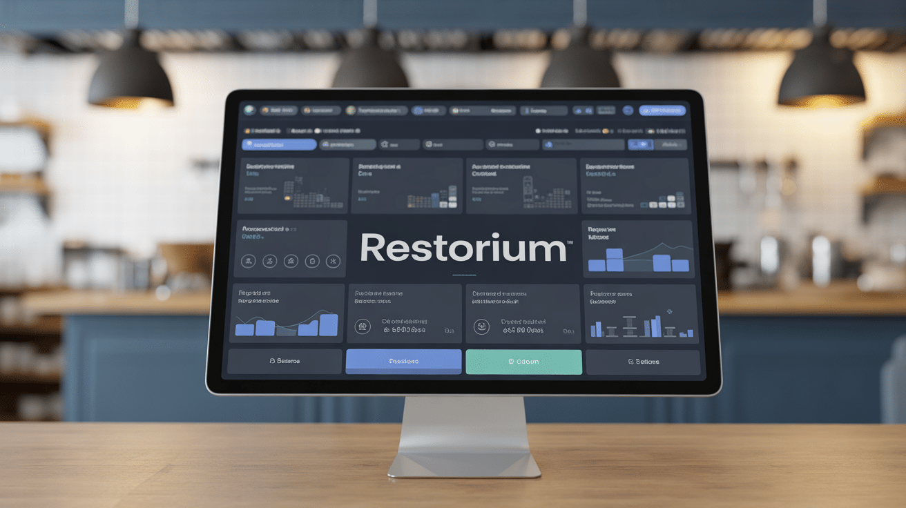 Interface Restorium gestion restaurant