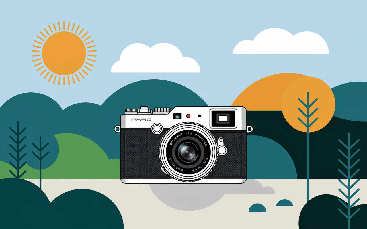 Kodak Pixpro FZ55 en action avec paysage