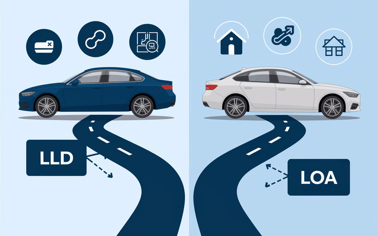 Comparaison LLD LOA voiture leasing entreprise