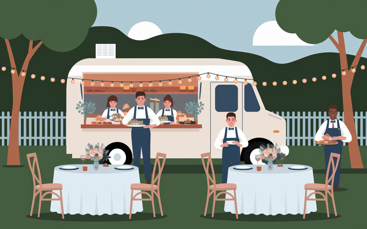 Food truck mariage événement