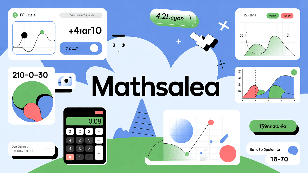 Interface de mathsalea avec exercices et graphiques