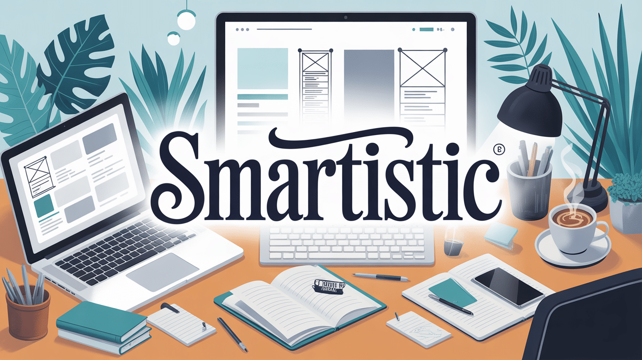 Bureau de travail moderne Smartistic