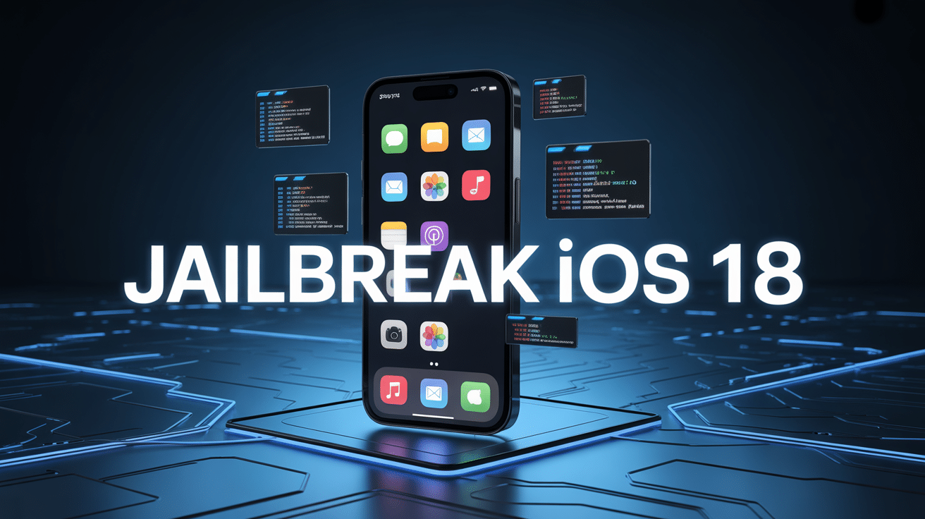 jailbreak ios 18 image smartphone code