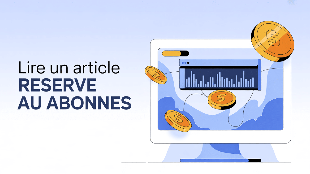 illustration digitale lire un article réservé aux abonnés