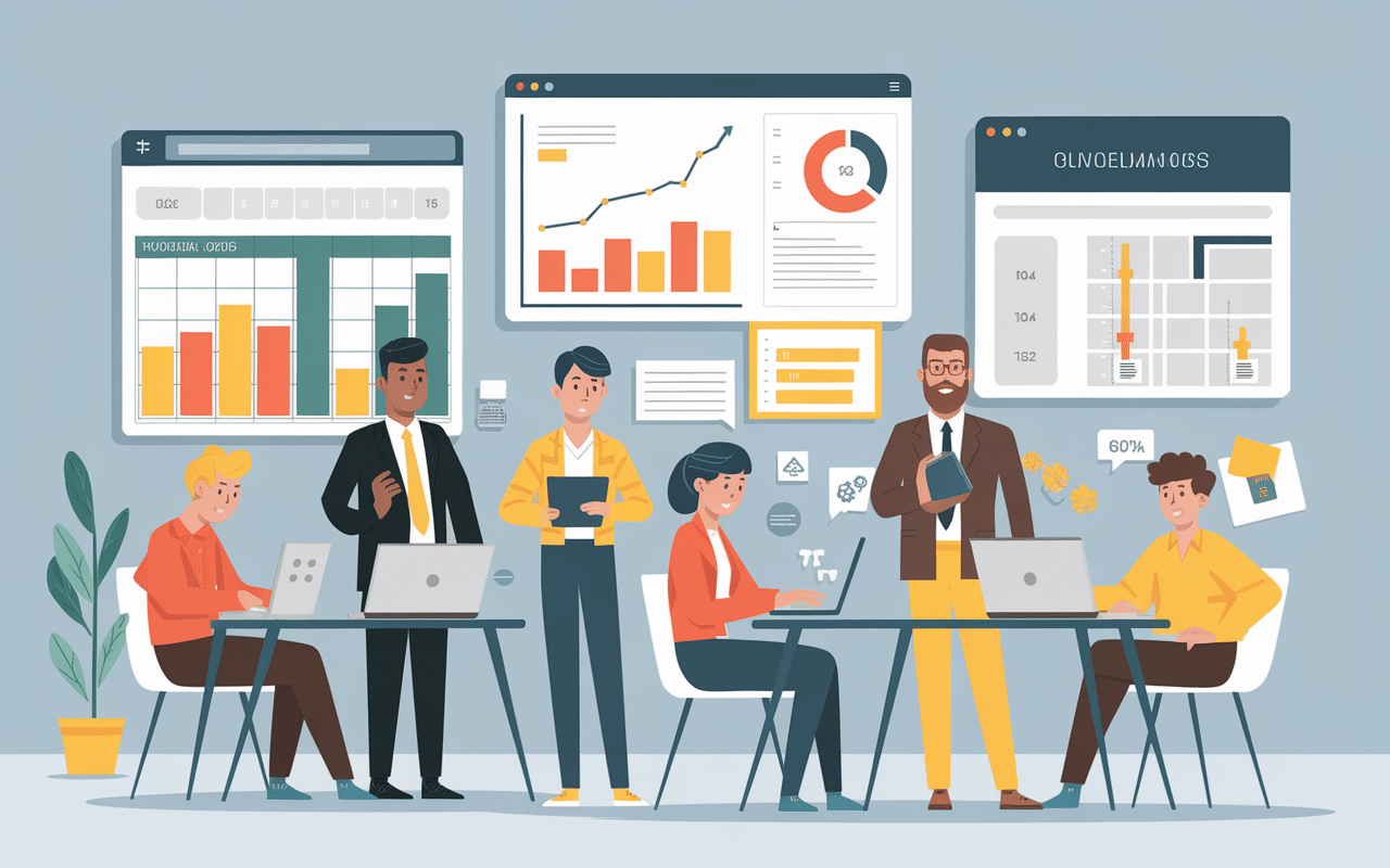 collaboration équipes entreprise airtable dashboards graphiques