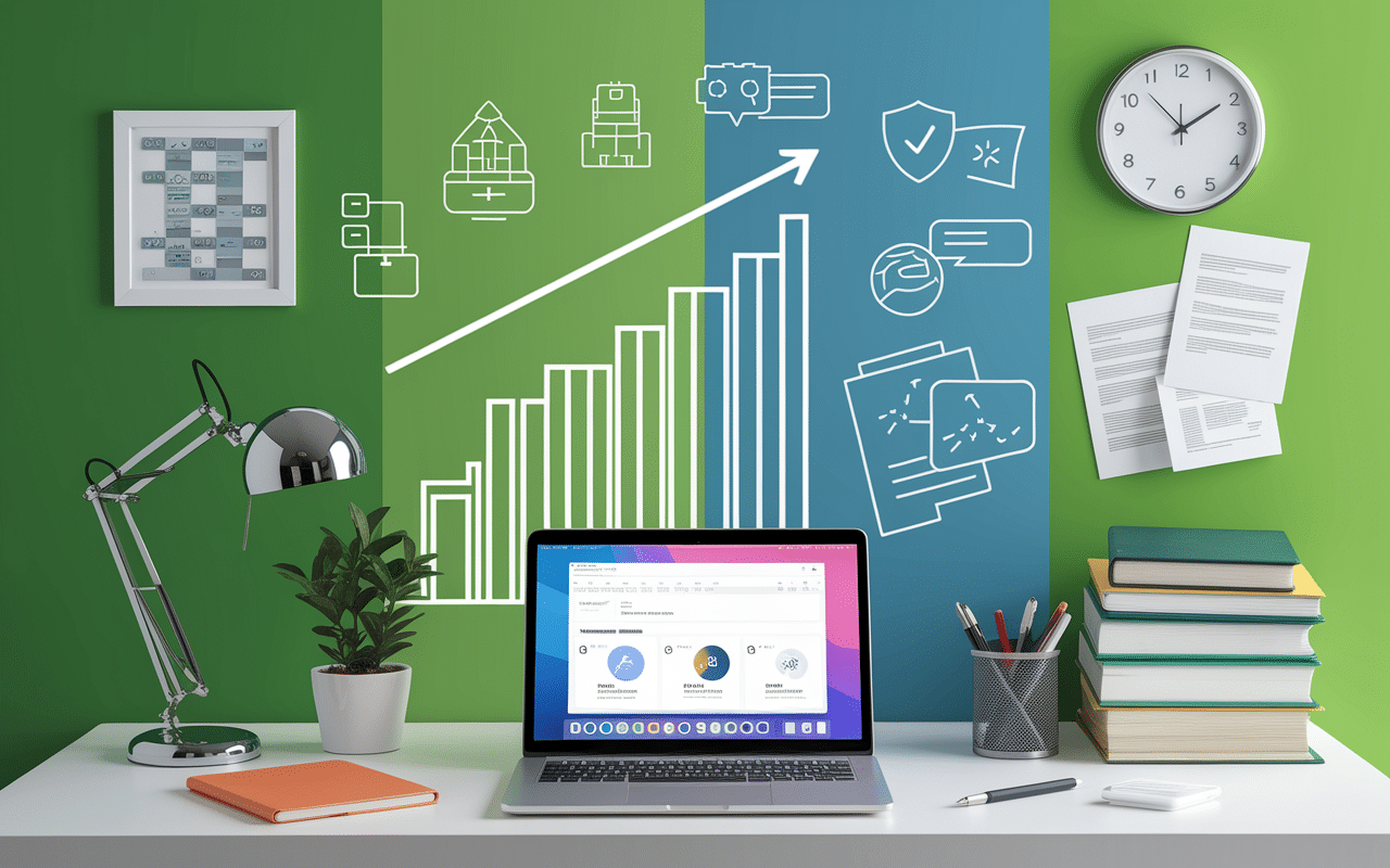 bureau organisé productivité claude ia