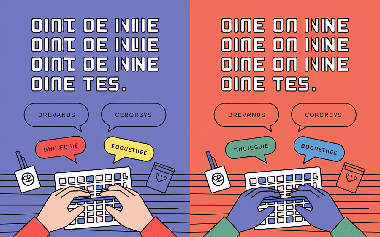 Comparaison texte robotique et humanisé