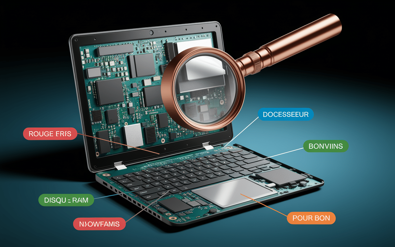 marque ordinateur portable à éviter analyse composants internes