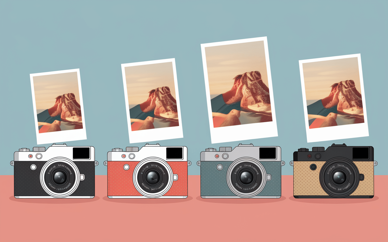 Meilleur appareil photo instantané comparaison