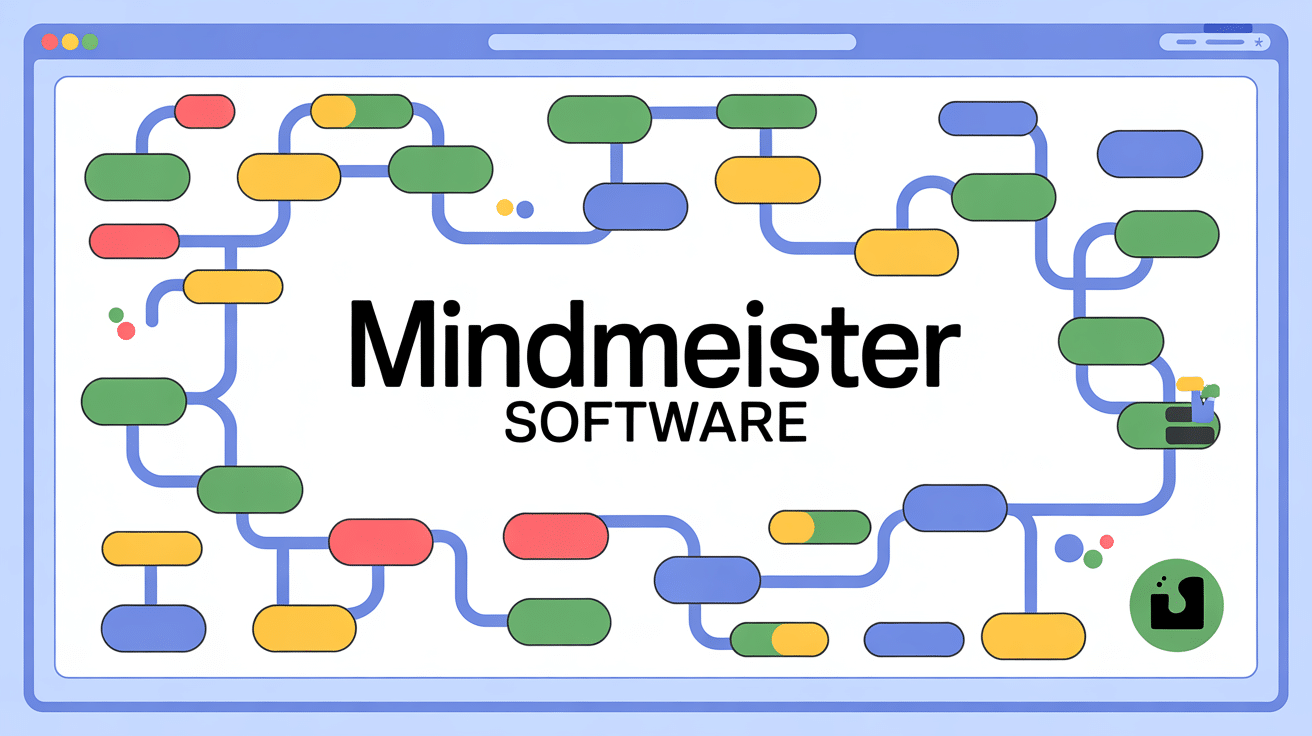 interface mindmeister software cartes mentales écran ordinateur