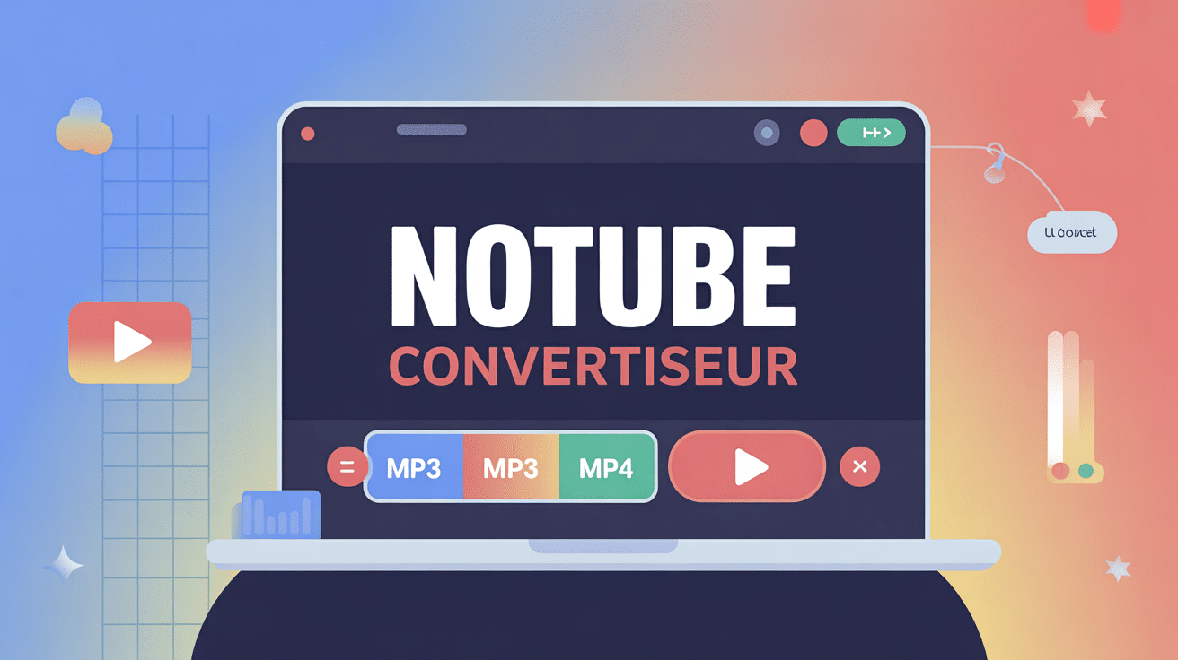 interface notube convertisseur video mp3 mp4