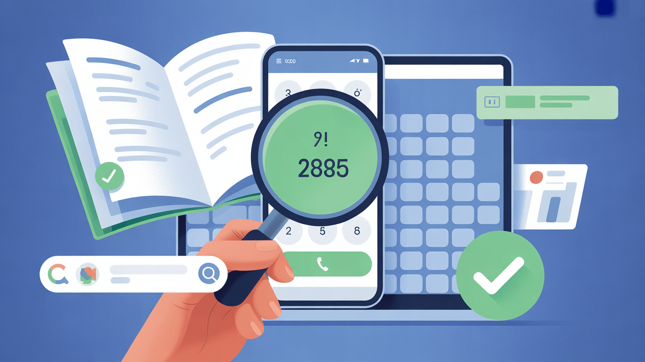 a qui est ce numero methode identification numerique