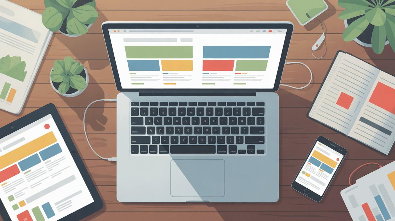 Bureau avec templates emonsite