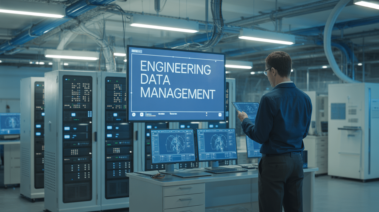 Engineering data management moderne avec serveurs et données techniques