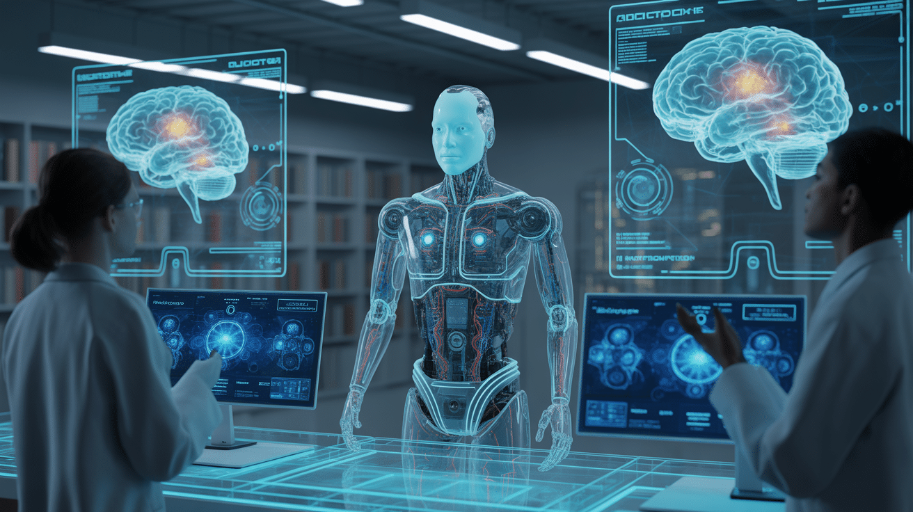 robot intelligence artificielle futur laboratoire innovation