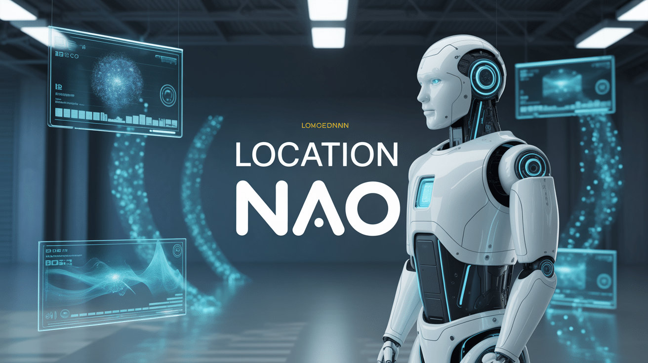 Location NAO robot humanoide technologie futuriste