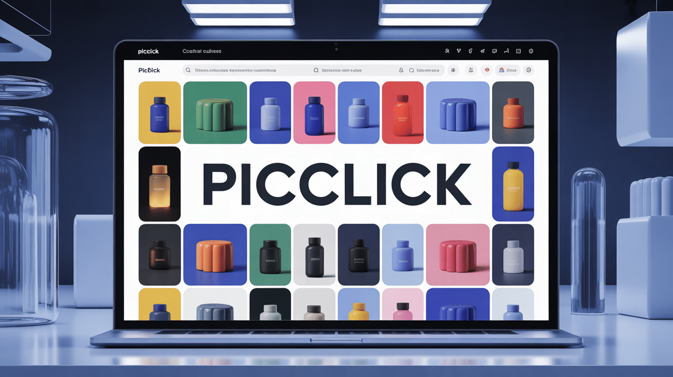 picclick interface recherche visuelle ordinateur