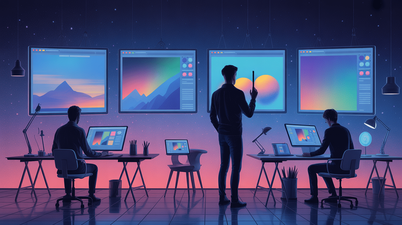 Créateurs digital Magnific AI améliorant images