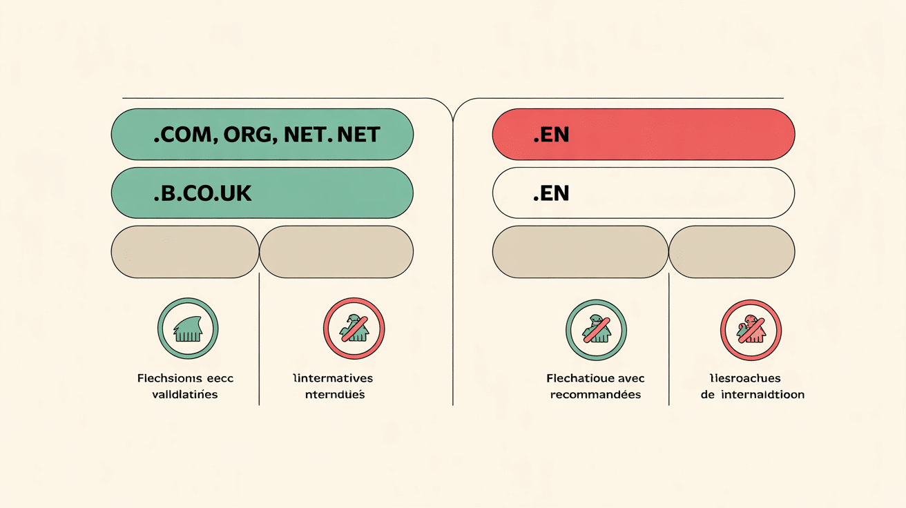 schema tld en alternatives extensions