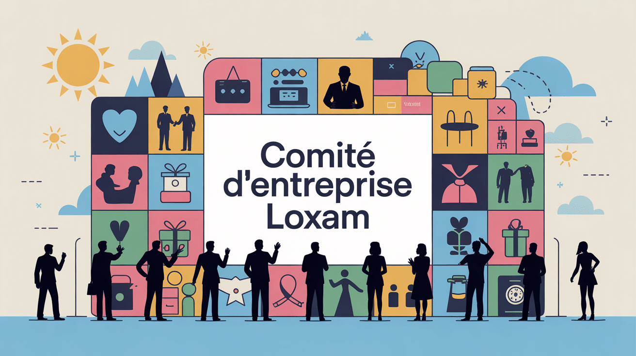 Visuel avantages salariés comité d'entreprise Loxam numérique