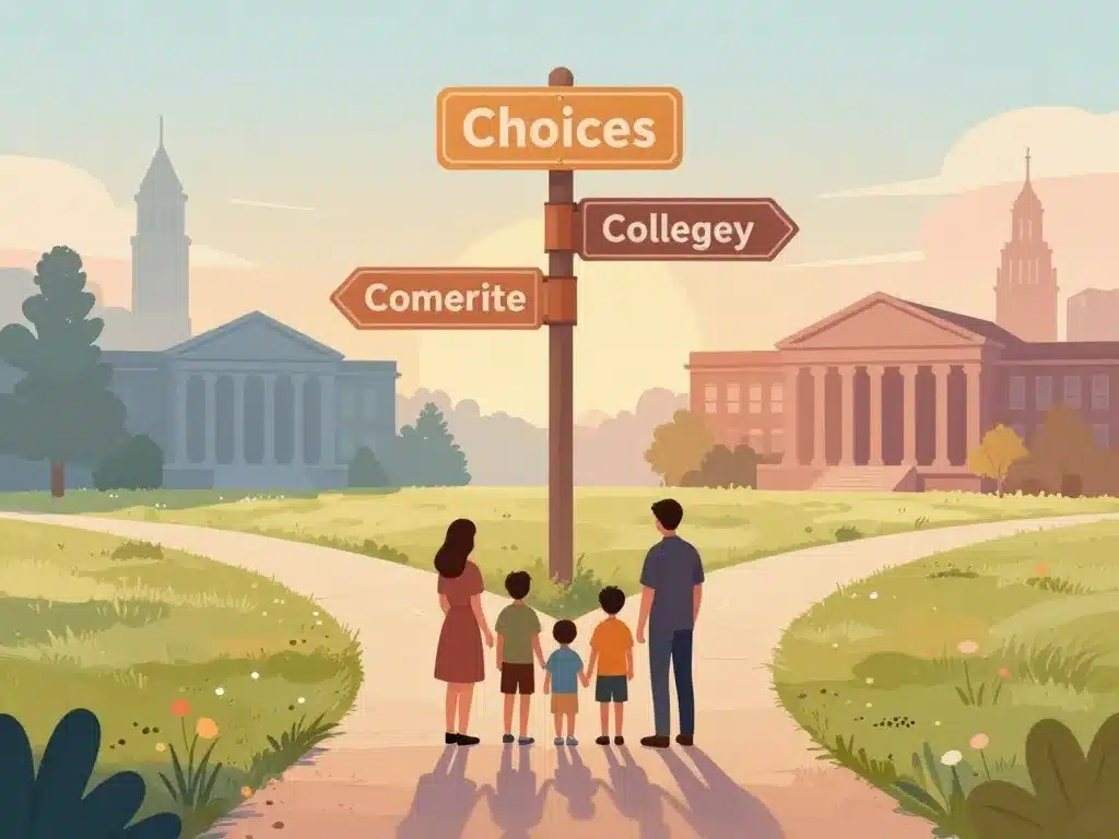 Famille choisissant college 41 dans le Loir-et-Cher