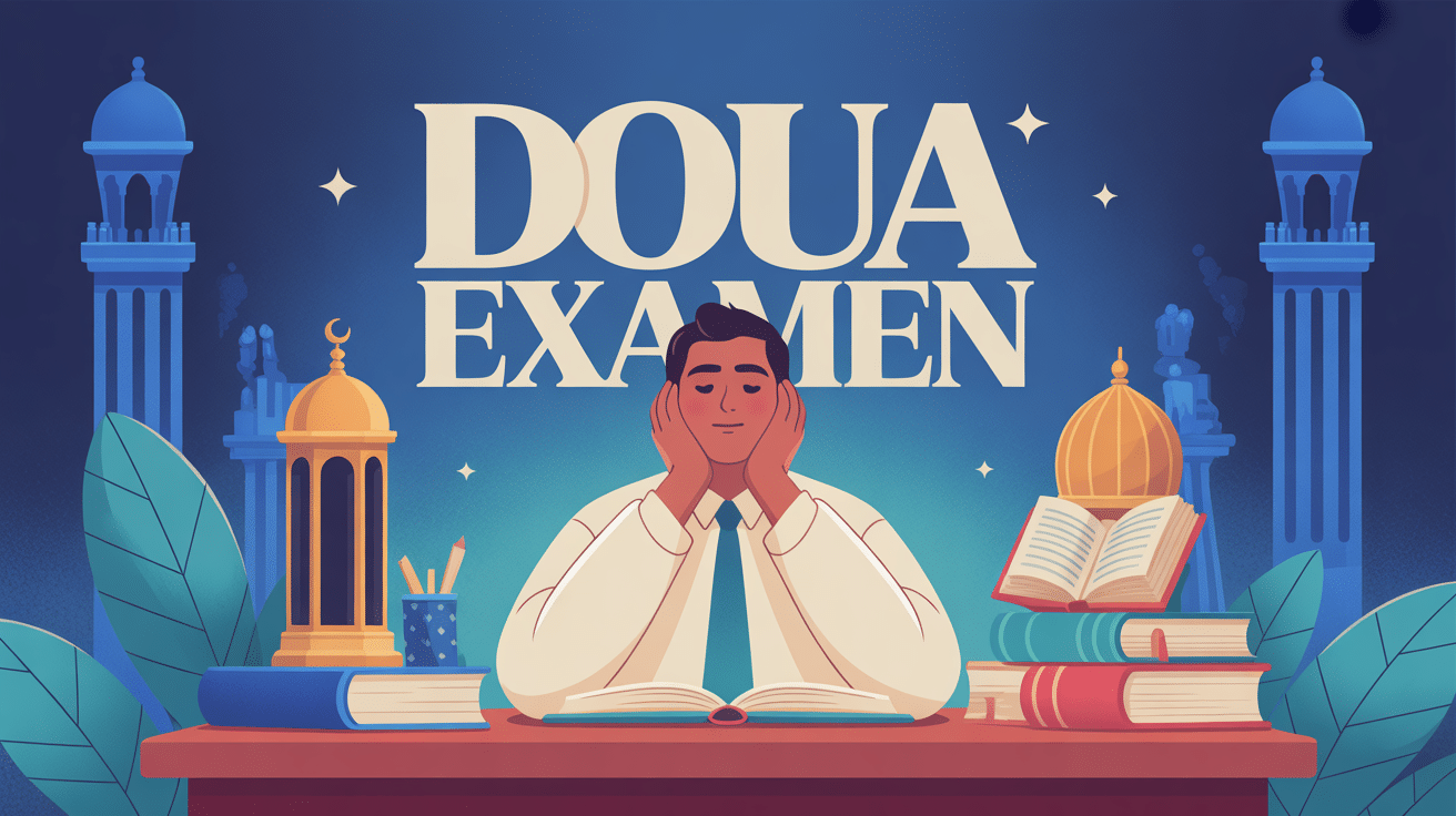 doua examen étudiant musulman réussite spirituelle