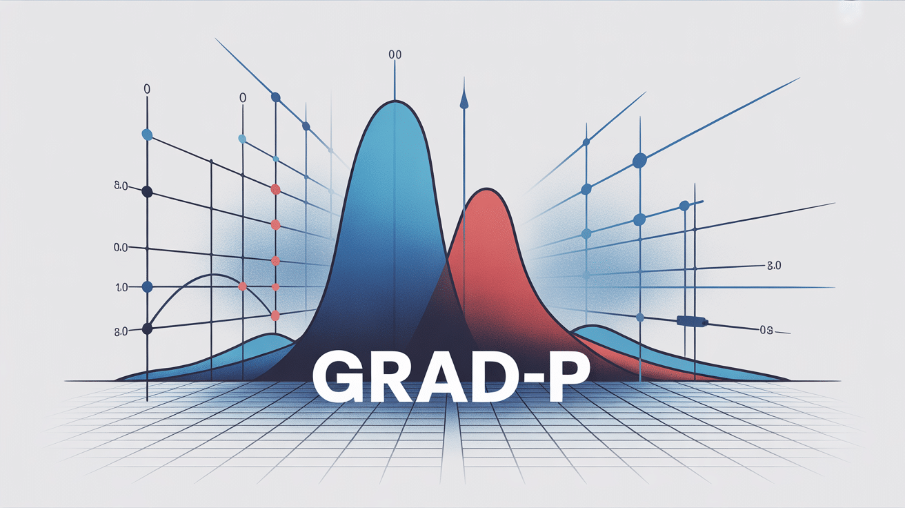 Image grad-p, champ de vecteurs et variation pression