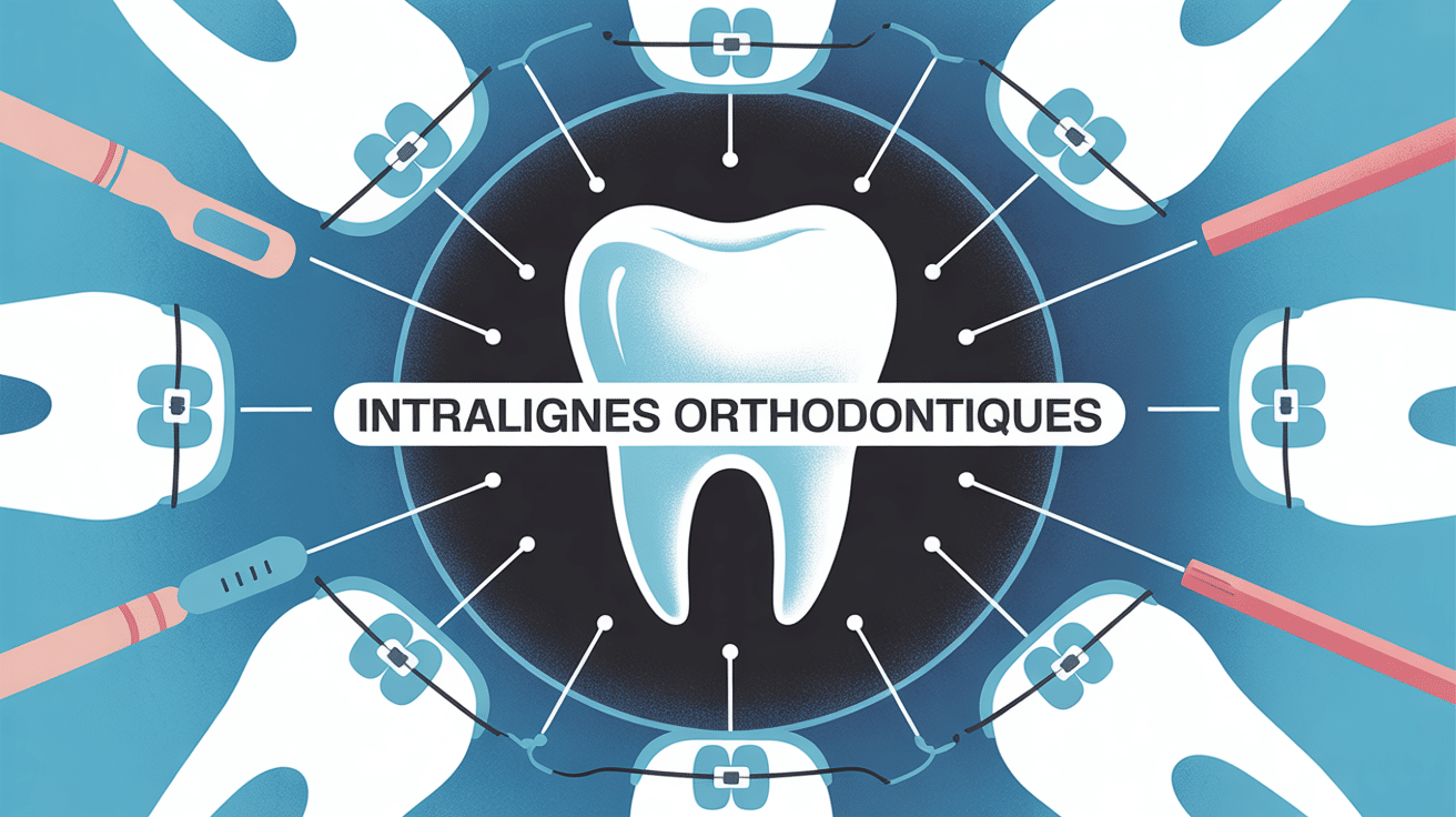 Illustration des intralignes orthodontiques dans un contexte clinique moderne