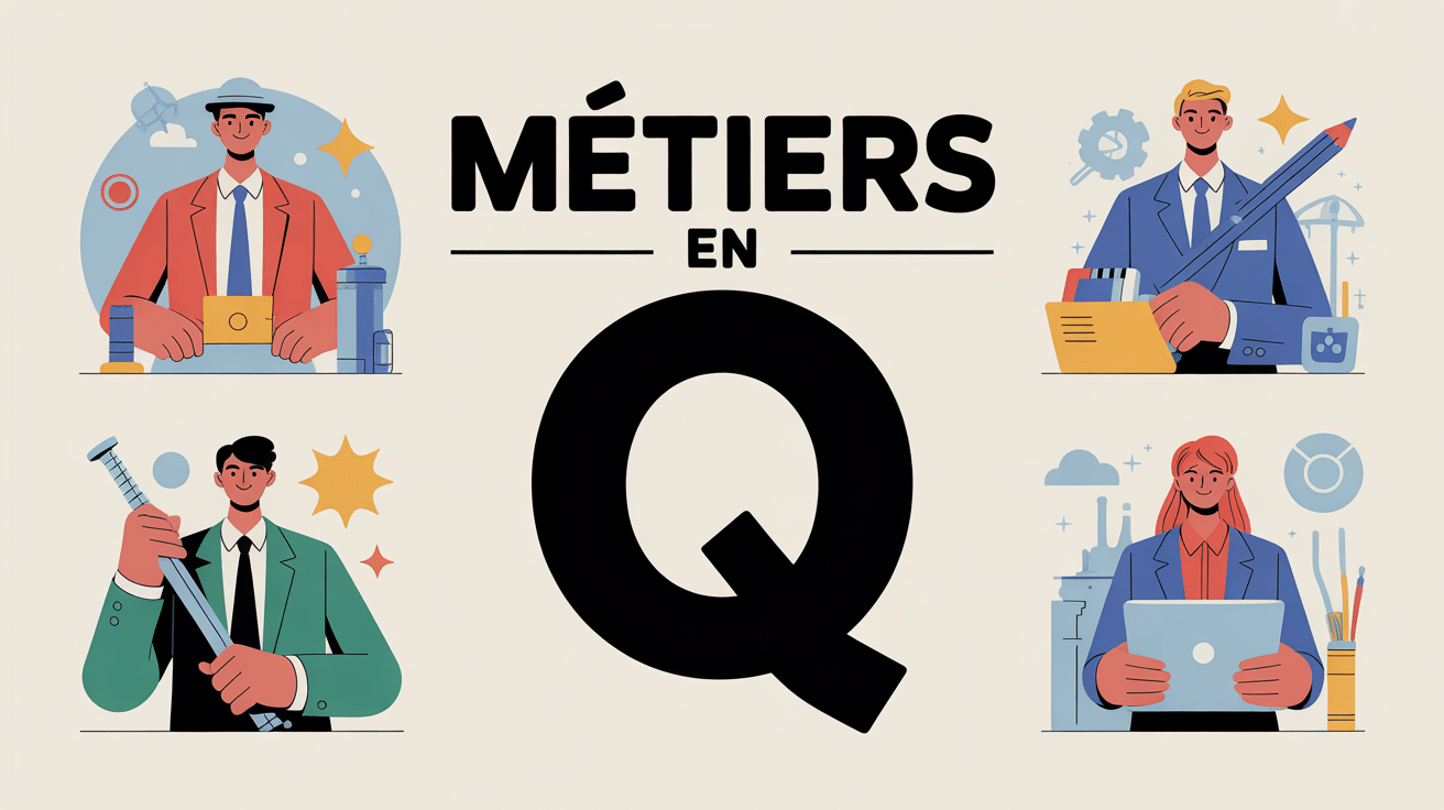 illustration métier en q liste oulala