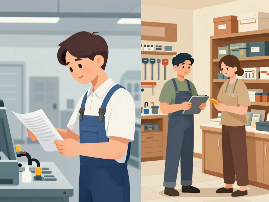 scène métier en q liste oulala