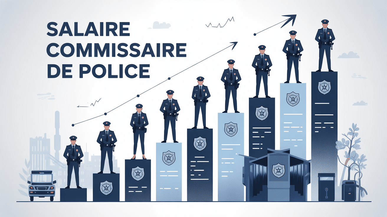 salaire commissaire de police évolution carrière et métier