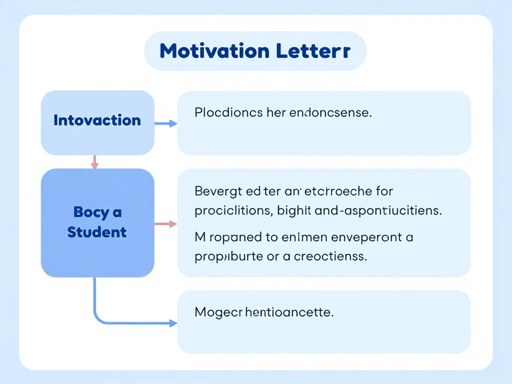 Schéma structure lettre de motivation stage seconde