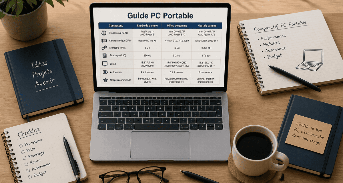 avis pc portable bureau moderne