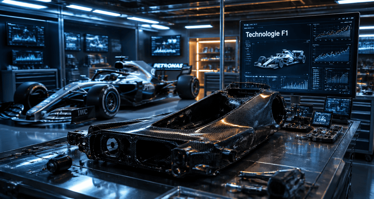 technologie f1 garage fibre carbone
