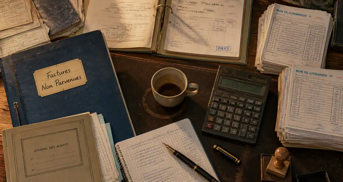 facture non parvenue comptabilisation dossiers bureau