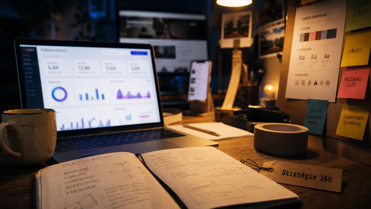 Agence de communication 360 : stratégie 360 et cohérence globale