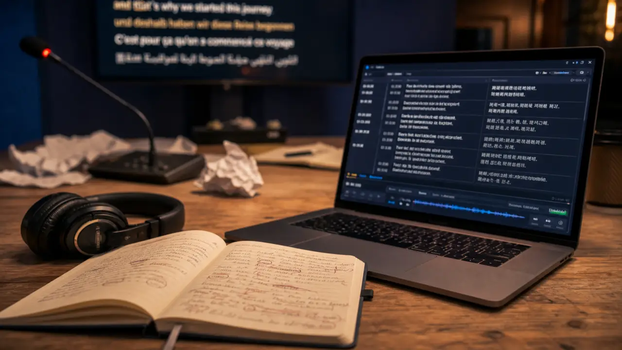 Logiciel retranscription audio pour réunions, vidéos et appels