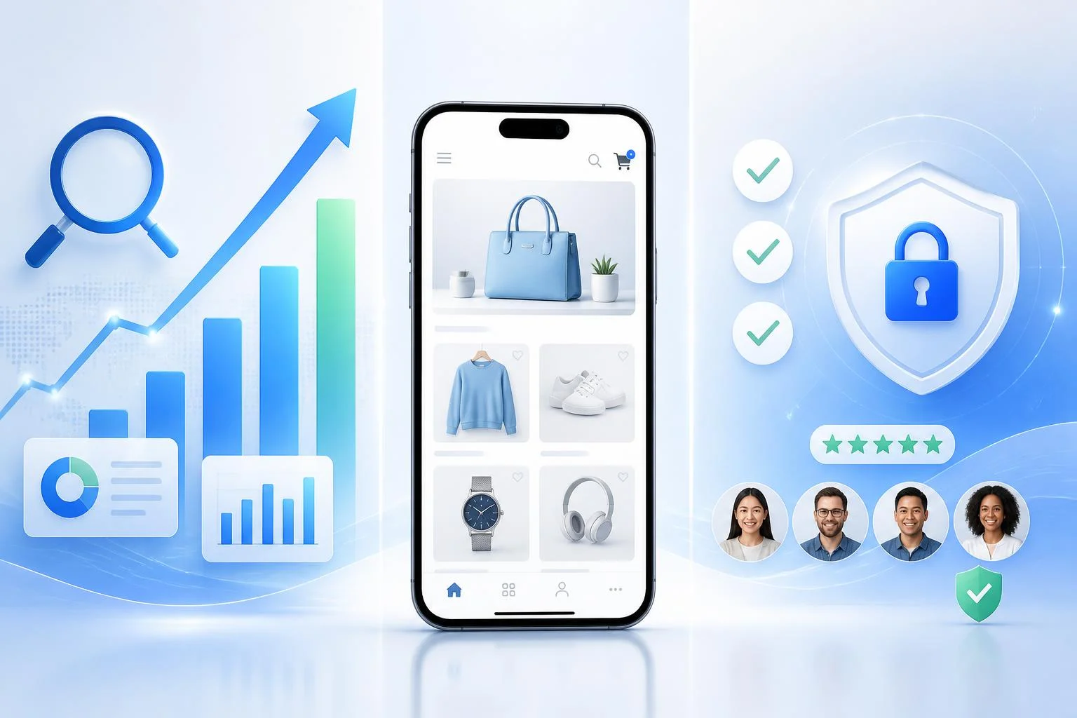 SEO, mobile, confiance : visibilité e-commerce